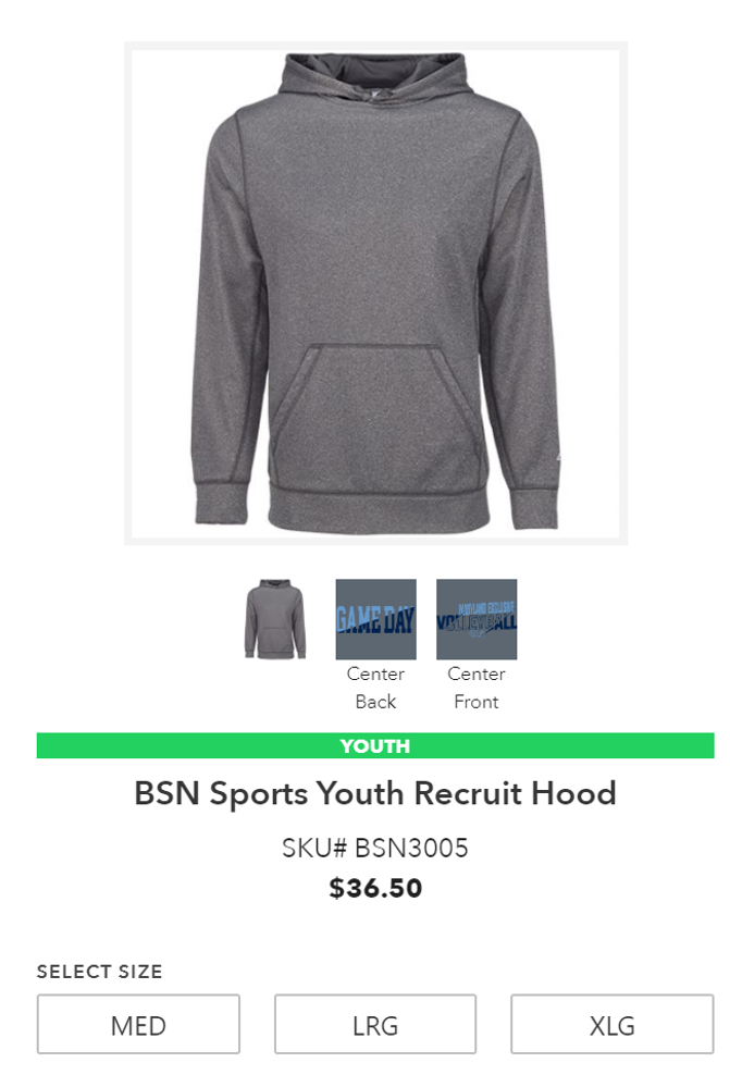 bsn recruit hoody